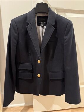 J. Crew Navy Schoolboy blazer